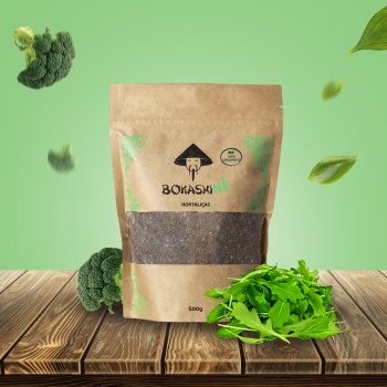 BOKASHI NÉ HORTALIÇAS 500G - 1 UNID