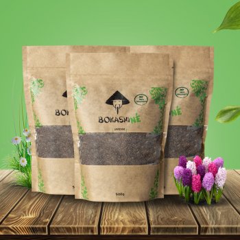 BOKASHI NÉ JARDIM 500G - 3 UNID