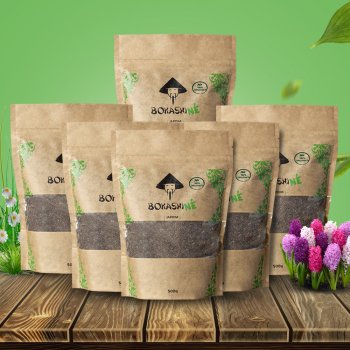 BOKASHI NÉ JARDIM 500G - 6 UNID